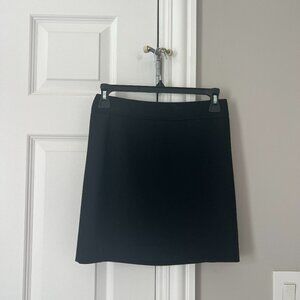 Aritzia Babaton Classic Black Mini Skirt